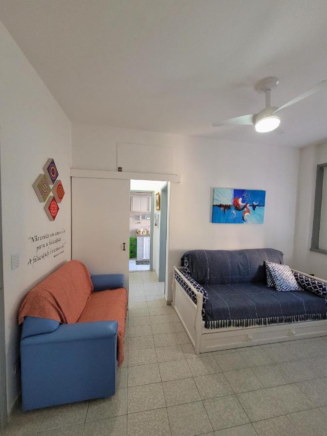 Apto Frente A Praia Das Pitangueiras - Centro Guaruja Luaran gambar